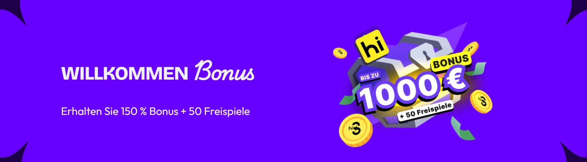 Willkommensbonus